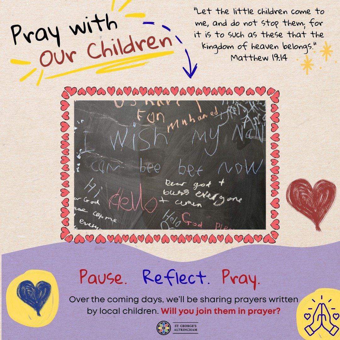 Small Voices, Big Prayers

Today, why not join the prayers of our children by praying for those who are ill, and for all those who care for them.

We naturally think of doctors, nurses, paramedics, therapists, pharmacists, and everyone working in our