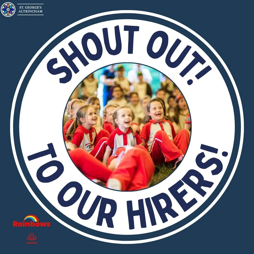 🎉It's time for another Community Shout Out!

This week we're celebrating another wonderful group that regularly meets at St George's: RAINBOWS 🌈

Rainbows is the first stage of Girlguiding, offering girls aged 4&ndash;7 a chance to have fun, make f