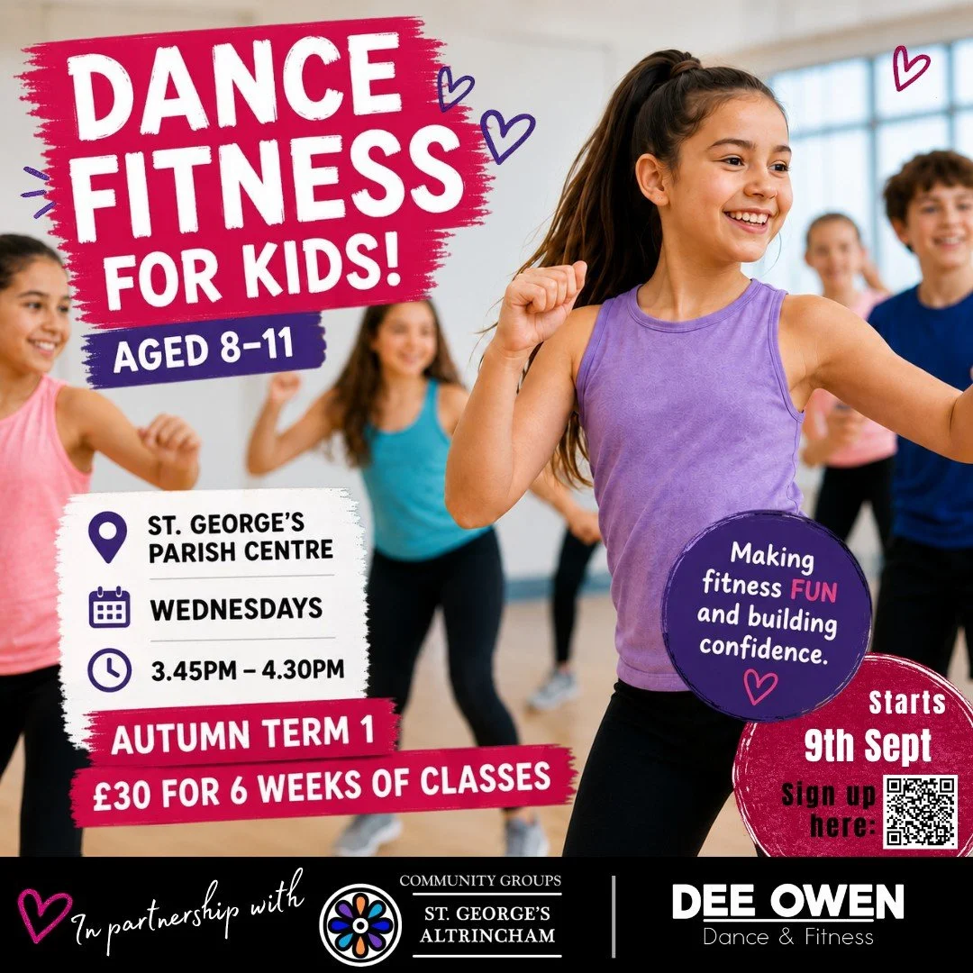 💃 A brand-new class is coming to St George's! 🕺

Looking for a fun way for your child to stay active, build confidence, and make new friends?

Our new Dance Fitness for Kids classes are designed for children aged 8&ndash;11, combining energetic dan