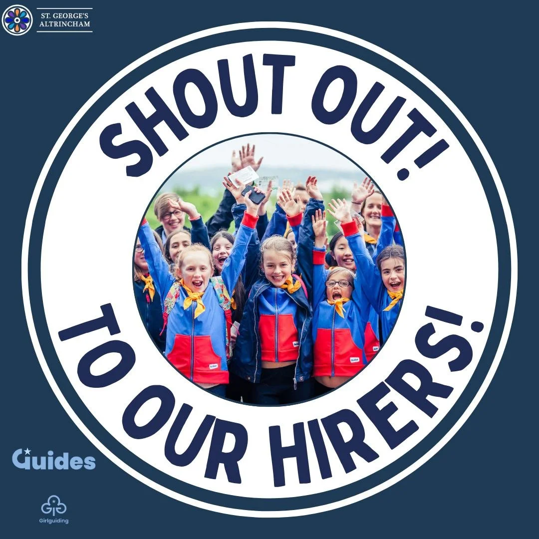 🎉 It's time for another Community Shout Out!

This week we're celebrating another wonderful group that calls St George's Parish Centre home: Guides 💙

Guides is part of Girlguiding and offers girls aged 10&ndash;14 the opportunity to challenge them