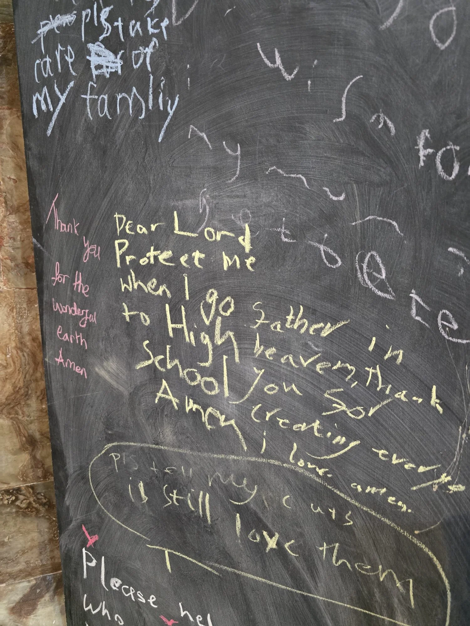 🙏Thank you for joining the blackboard prayers of our children over these past few weeks. We hope they've encouraged you to pause, reflect, and pray.

And do keep praying, knowing that whenever you do, you're never praying alone. You're part of a con