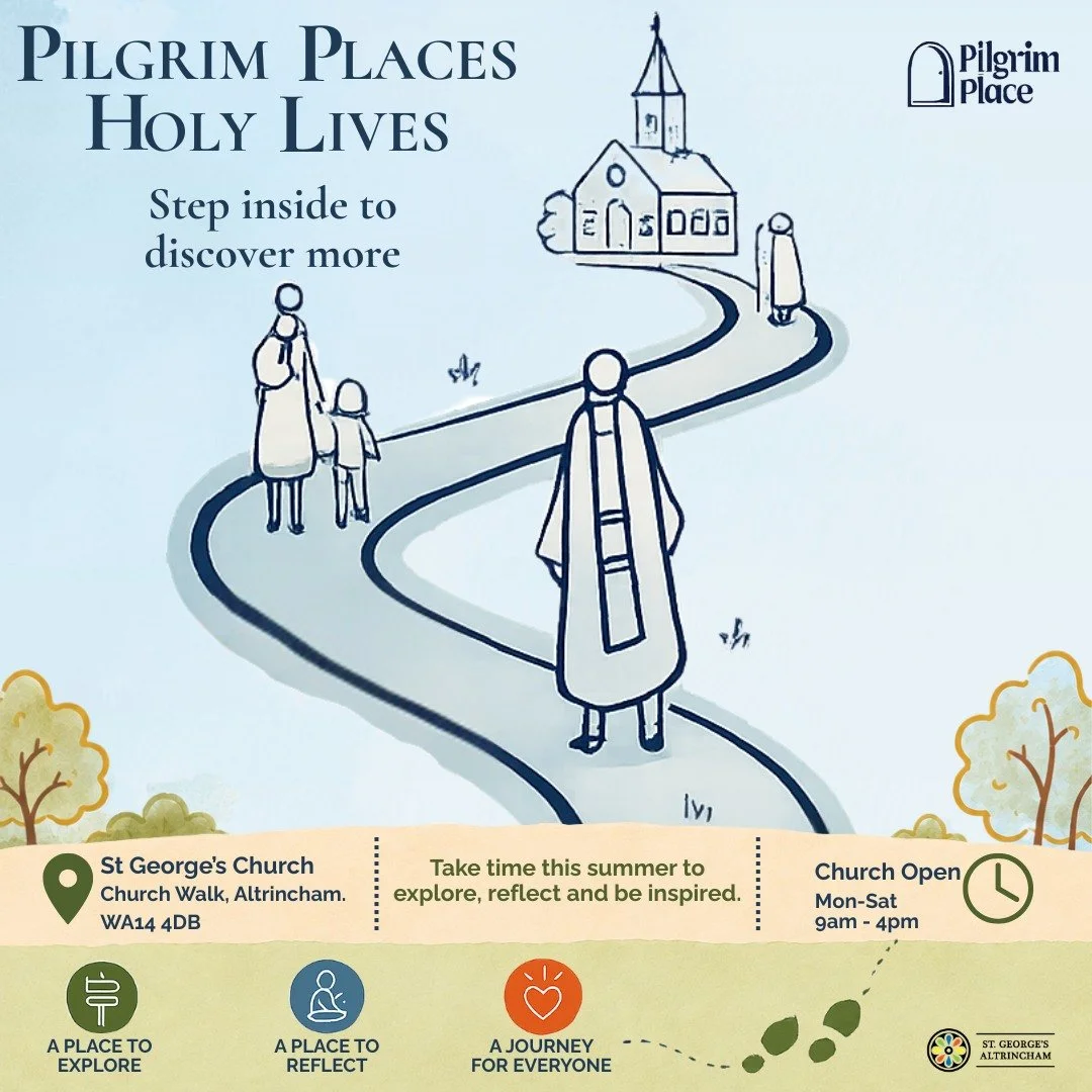 Looking for somewhere to slow down this summer?

Life rarely gives us permission to stop. Yet for centuries, people have made pilgrimages - not simply to reach a destination, but to find space to think, pray, reflect, and notice God/find some peace i