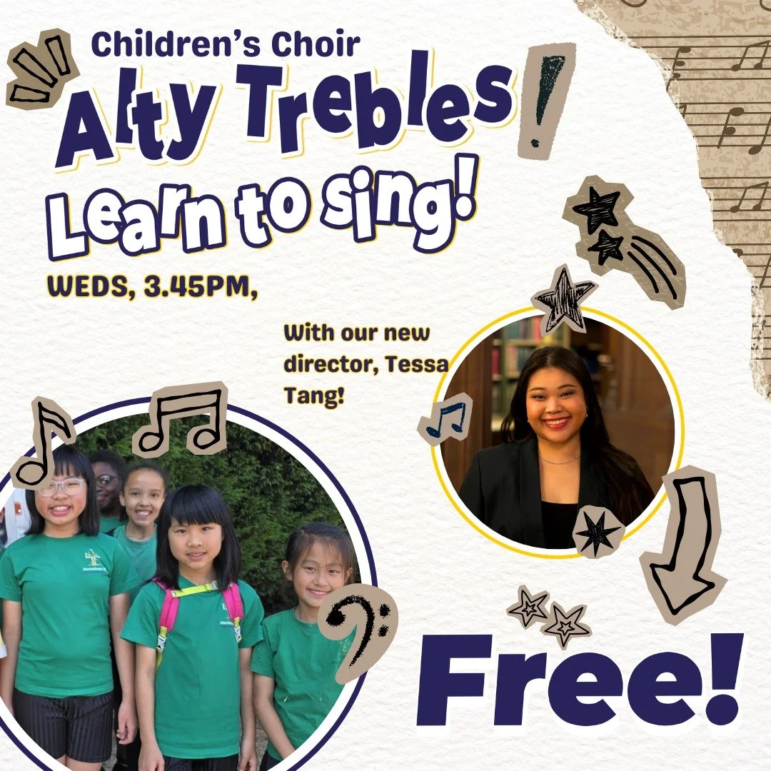 🎶 Could there be a young singer in your house?

Alty Trebles is back for a new term,with our wonderful new Director, Tessa Tang, at the helm!

Alty Trebles is about much more than simply singing songs. It&rsquo;s a chance for primary-aged children t
