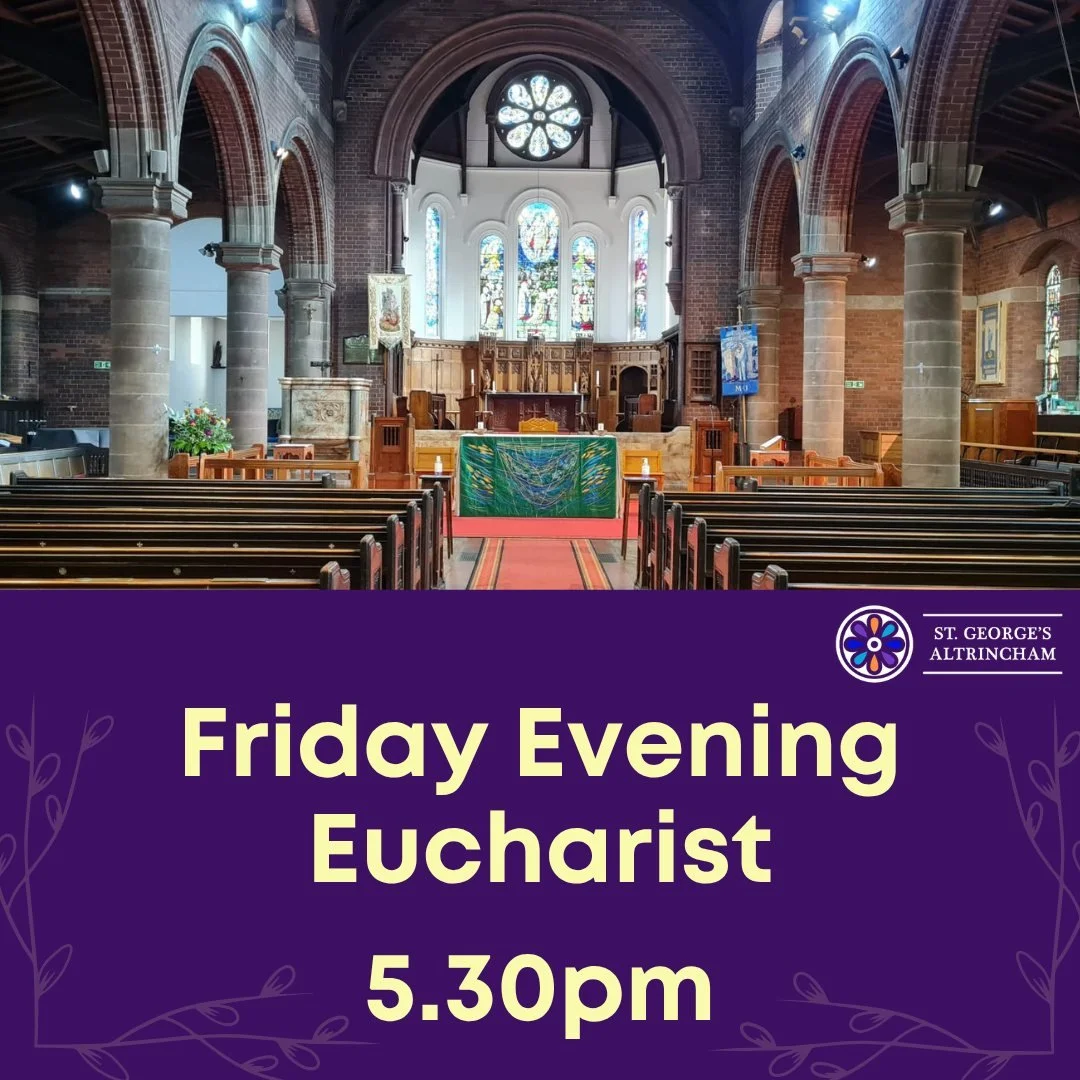 🌧️ The drizzle may feel as though it&rsquo;s settled in for the day&hellip;

... but if you&rsquo;re looking for a little peace, space to breathe, and perhaps a bit of hope in the midst of it all, why not come and join us for our Friday Evening Euch