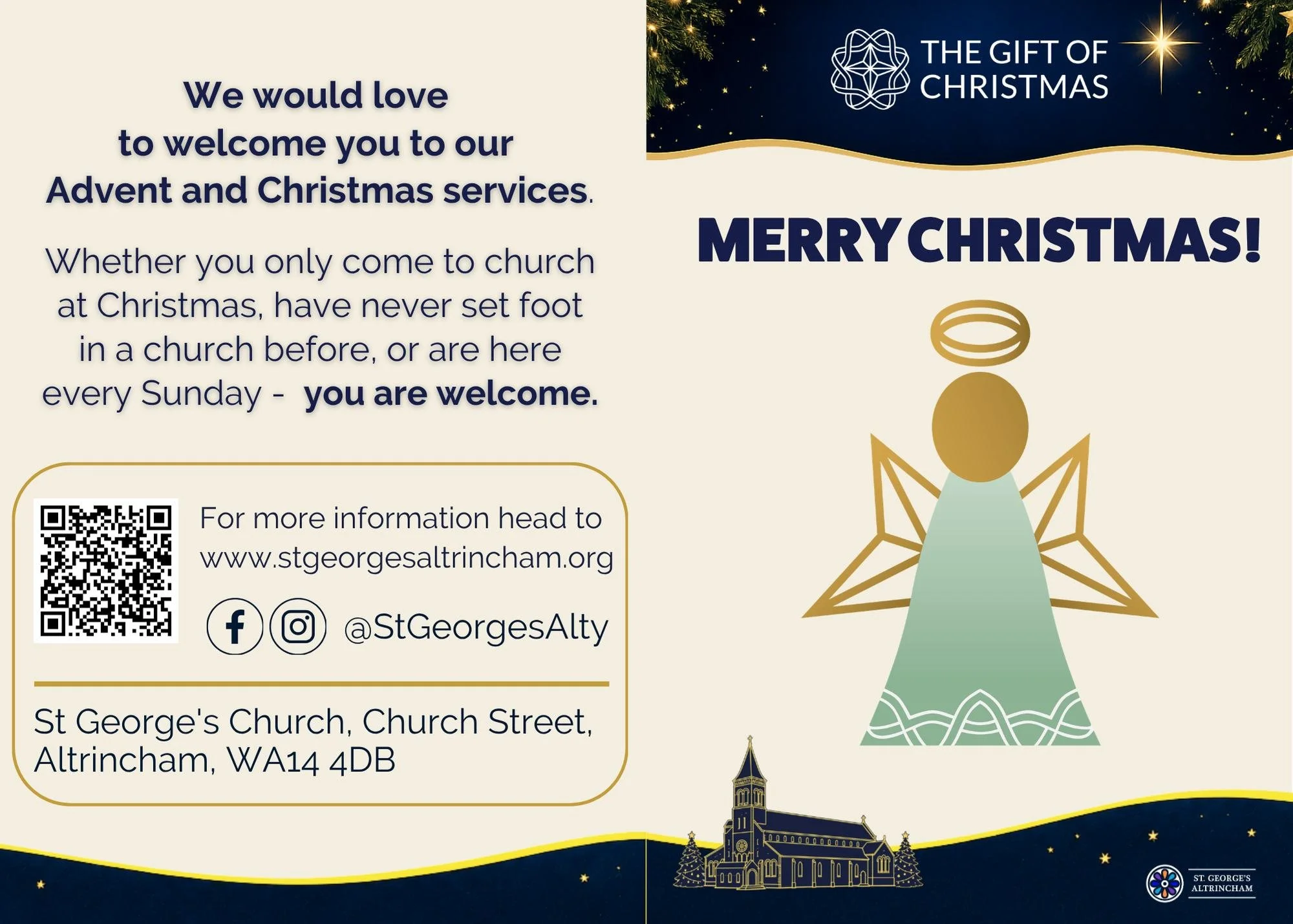 🎄✨ We&rsquo;re already thinking about all things Advent &amp; Christmas!

Each year, we try to deliver Christmas cards to as many homes across our parish as possible -a little Christmas hello from St George&rsquo;s, along with an invitation to every