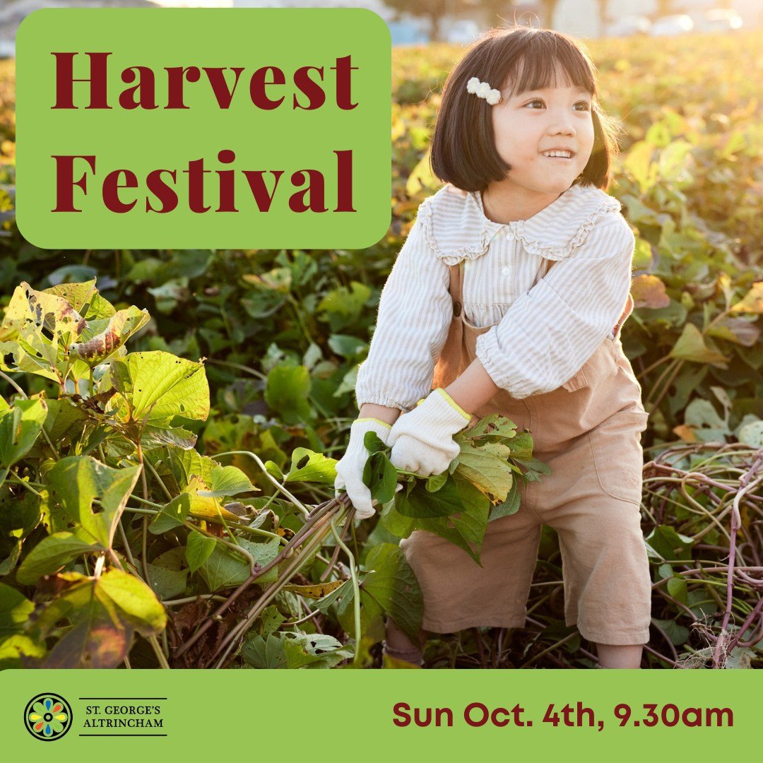 🌾 Morning! What&rsquo;s on your to-do list this week?

Here at St George&rsquo;s, ours is looking a little&hellip; Harvest-y!
🌾 Straw bales
🎏 Bunting
💐 Flower displays
🪟 A new window design
🌷 And even some bulb planting!

&hellip;it must nearly