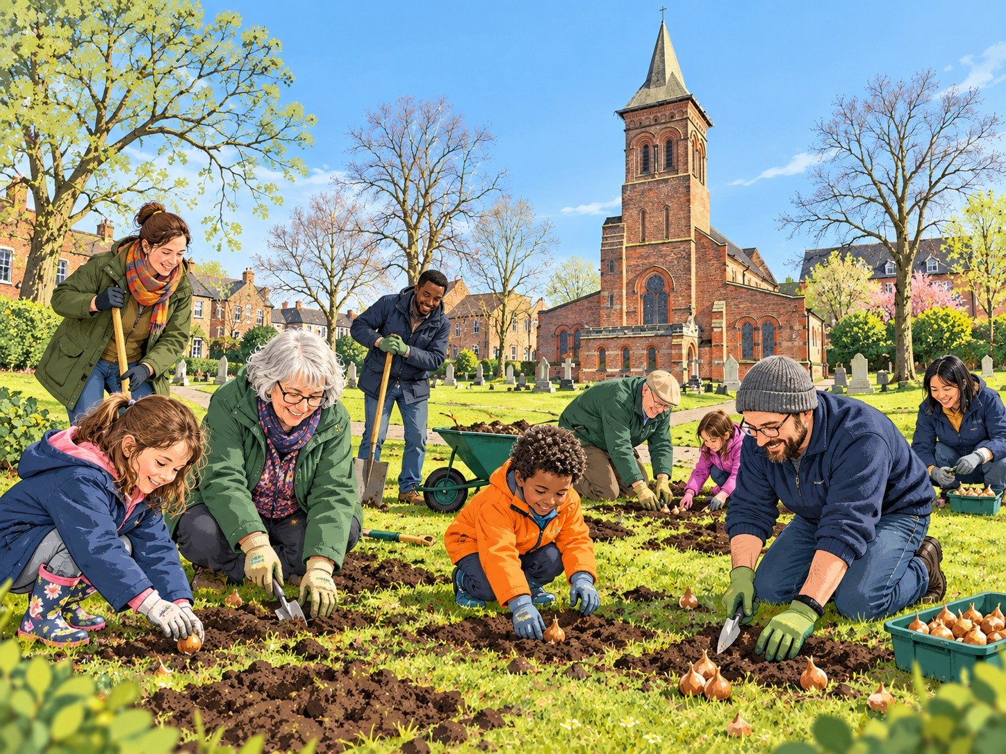 👋Evening - got any time at 10am this Friday for an hour?

As we get ready for our Harvest Festival on Sunday, we're getting ready for the Great Bulb Give Away!

Basically, we will be giving everyone a bulb to plant - you can either plant it at home,