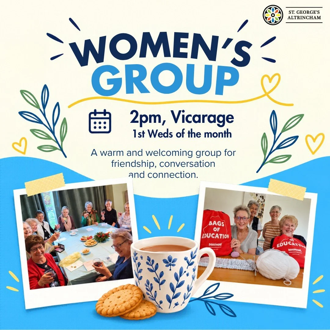 ☕💬 Fancy a midweek catch-up and some good company?

Our Women&rsquo;s Group meets on the first Wednesday of every month &mdash; a relaxed and friendly space to get together, enjoy a cuppa, chat and spend time with others.

There&rsquo;s no need to a