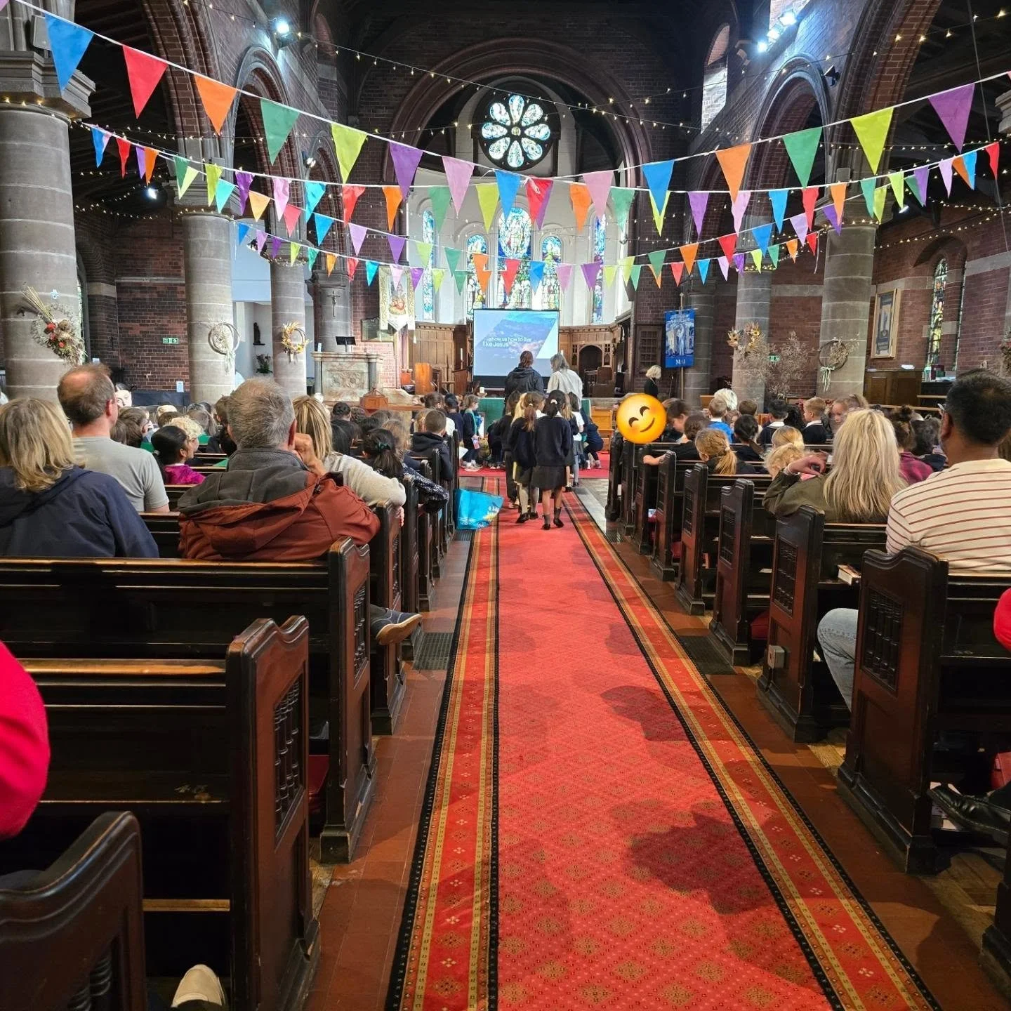 Well, that's a wrap for our Harvest celebrations of 2026 as Altrincham CE Primary School hold their Harvest Service this aftefnoon!

With many thanks to the congregation of St George's and the pupils of the school for all their donations which will n