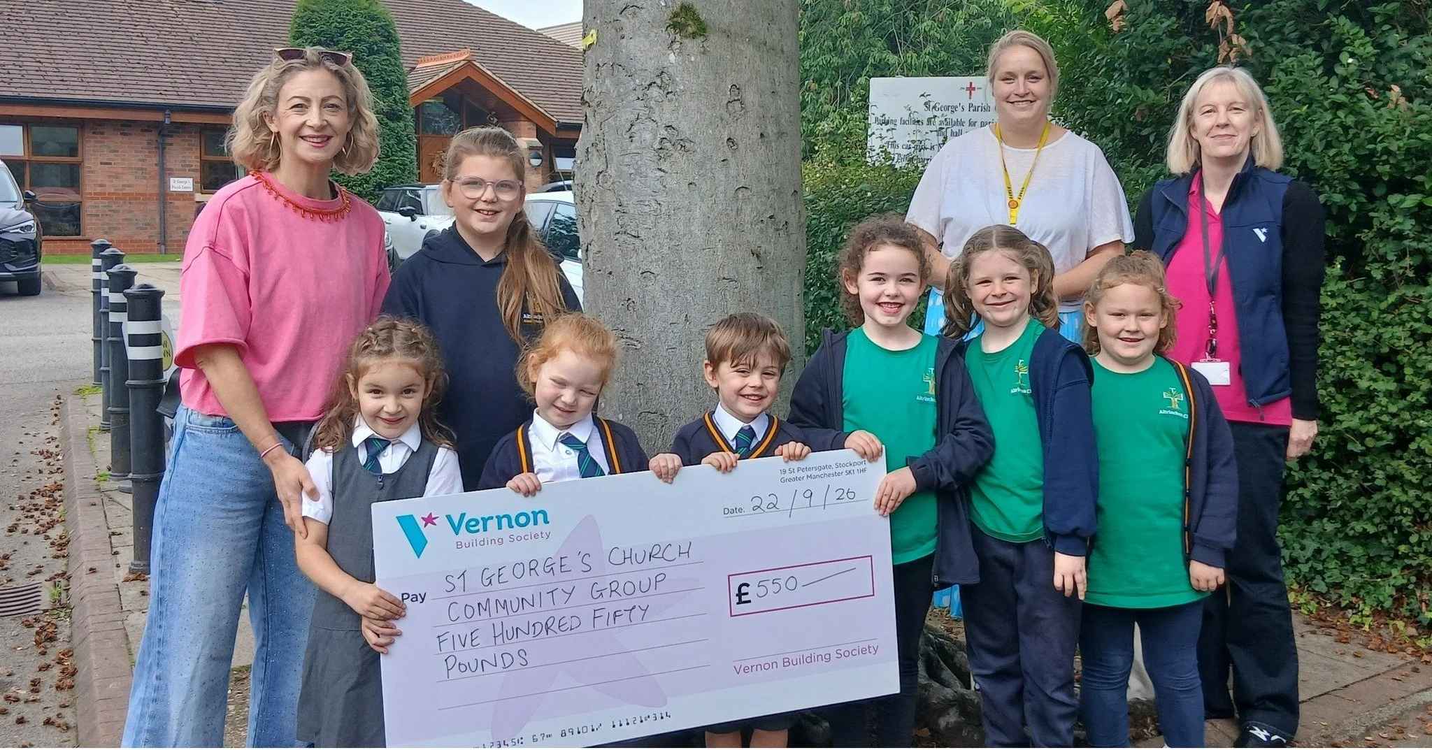 Community organisations and charities like St George&rsquo;s rely on the generosity of others to help us do what we do.

So we&rsquo;re delighted, and hugely grateful, to Vernon Building Society for supporting us through their Community Stars Grant!

