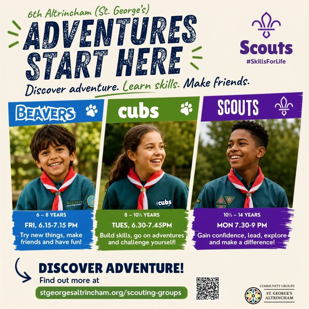⚜️ Discover adventure, make new friends, and learn #SkillsForLife is the scouting vision, and that was definitively happening in our Scouting Groups here at St George's last week!

Here's what they were up to:

🦫 Beavers:  Learning all about kitchen