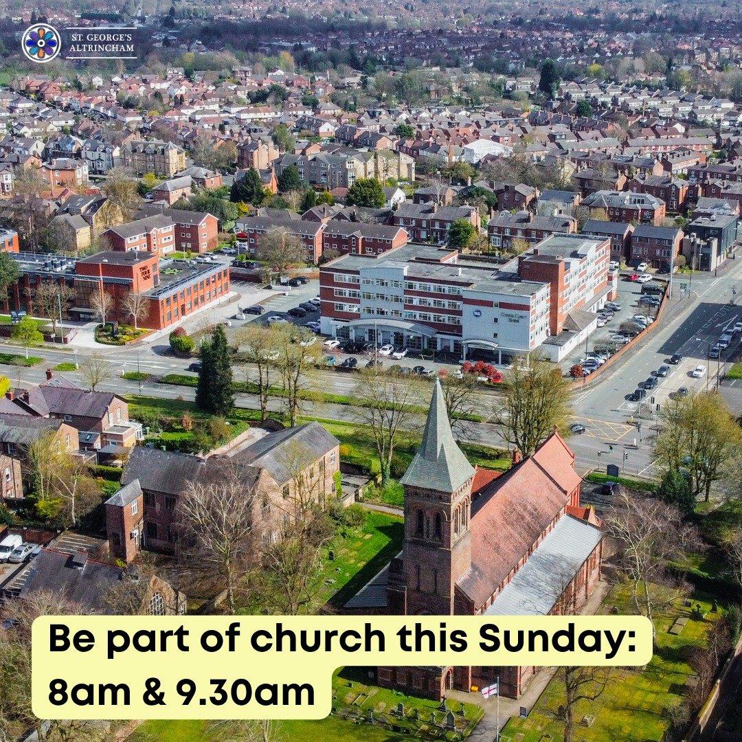 ☀️ Good morning;  it&rsquo;s a busy and rather lovely day here at St George&rsquo;s!

With our Sunday services this morning and Messy Caf&eacute; this afternoon, there&rsquo;s plenty happening and lots of ways to be part of the day.

Hope to see you 