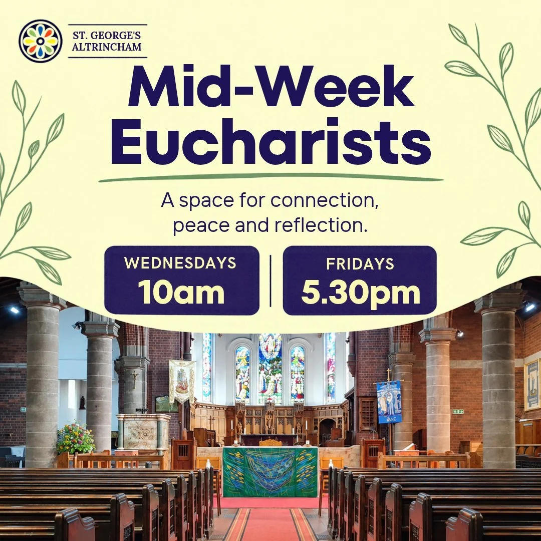 🕊️ Half an hour. In the middle of the week. A little bit of much needed space for God.

Life can be busy, noisy and sometimes rather overwhelming. And with so much happening in the world, it's not always easy to find the time or space to pause.

Tha