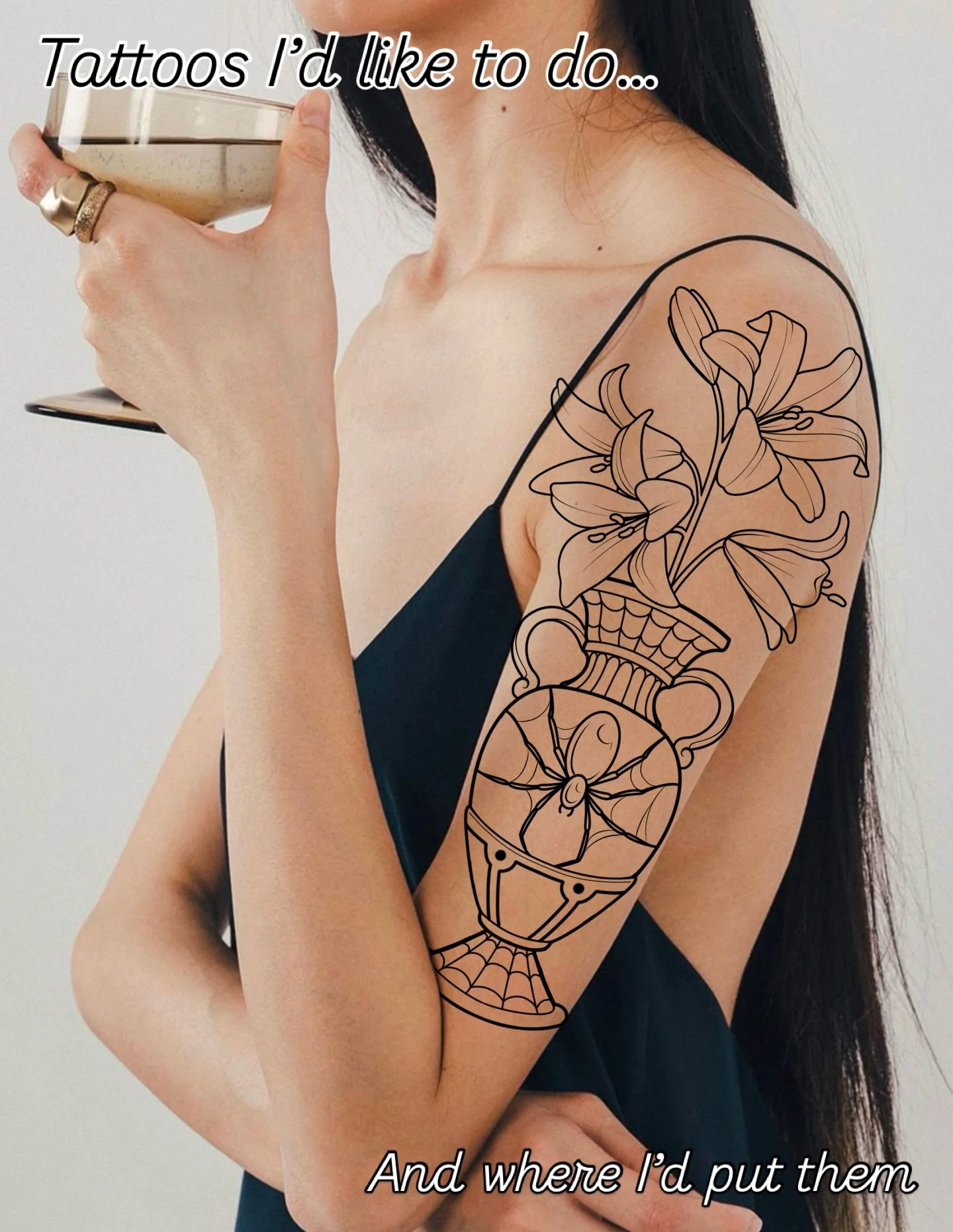 There&rsquo;s so many dream designs I have waiting for the right client!
-
These designs and many more are available now for a discounted price. Check out any of my pre drawn designs on my flash highlights or in store. Or if these aren&rsquo;t your t