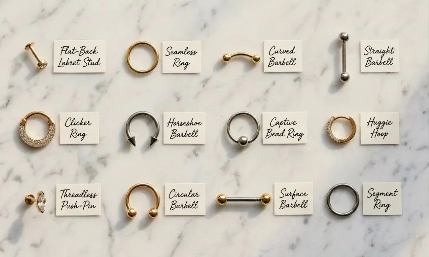 Piercing Jewelry Guide: What Materials Are Best for a New Piercing?