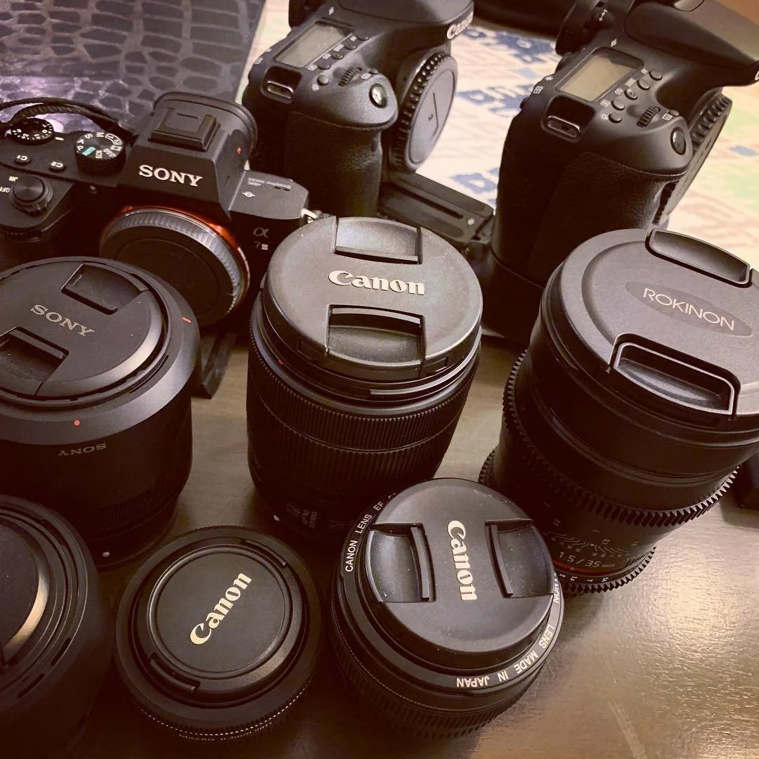 Getting ready for tomorrow and another wedding. #batteriescharged #dickensoperahouse #coloradowedding #canon80d #canon70d #sonya7iii