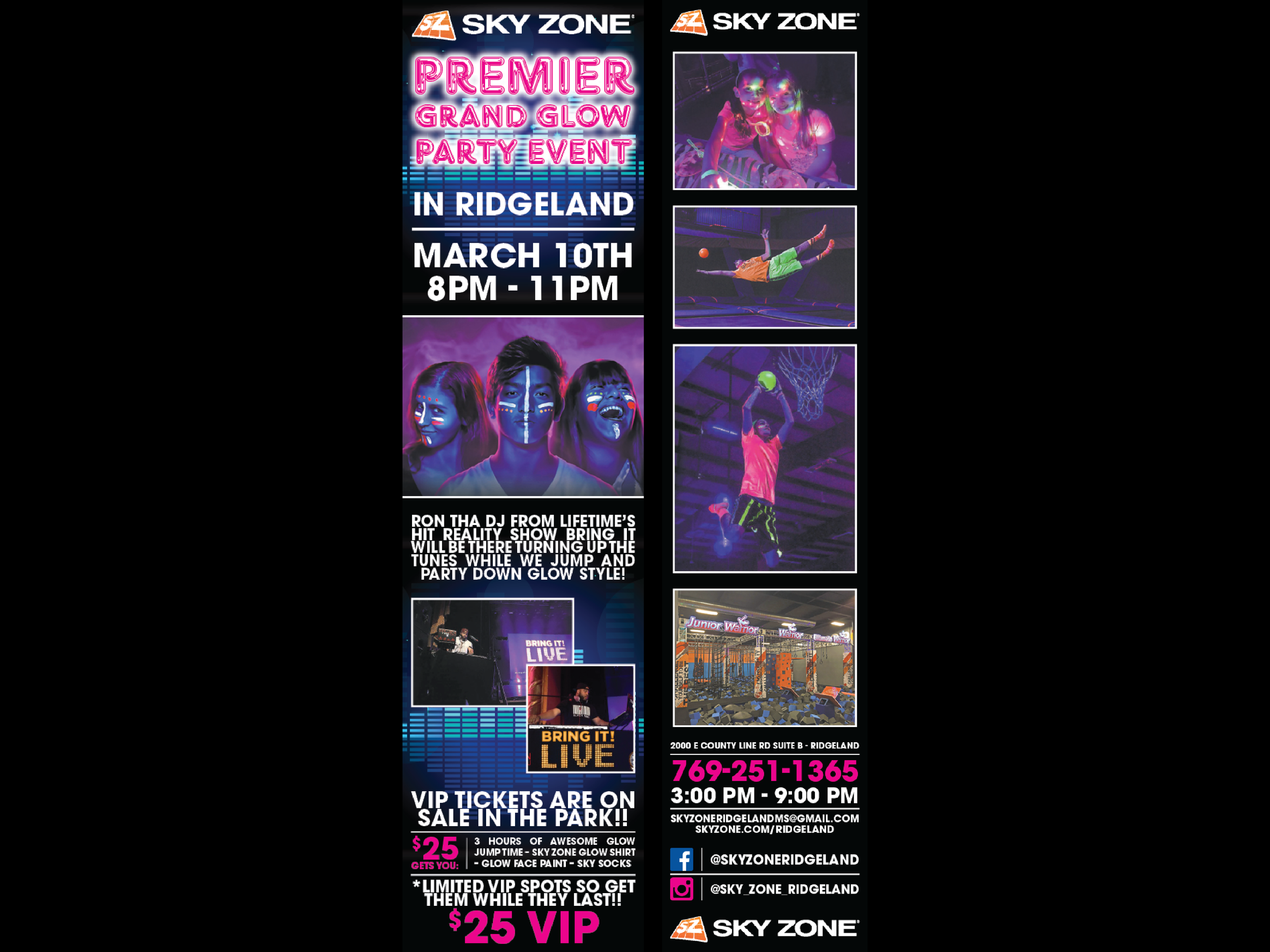 Print Advertising - Sky Zone