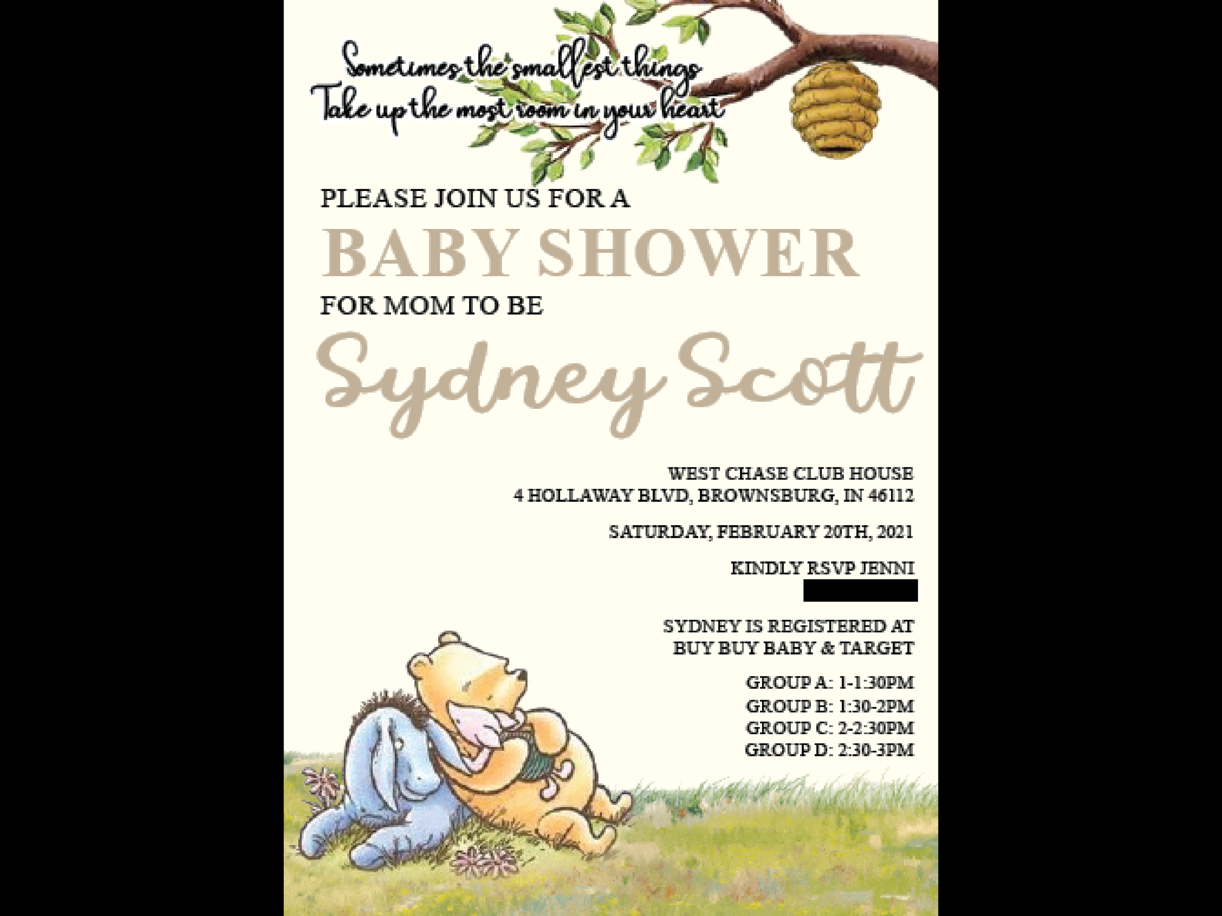 Baby Shower Invitation