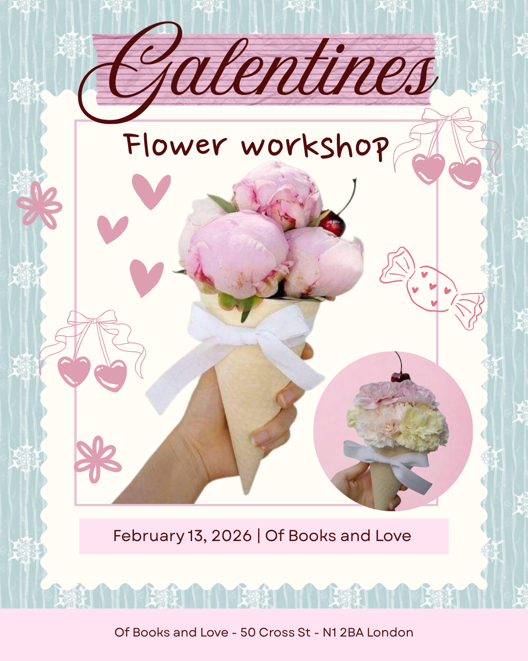 Galentines Flower Workshop