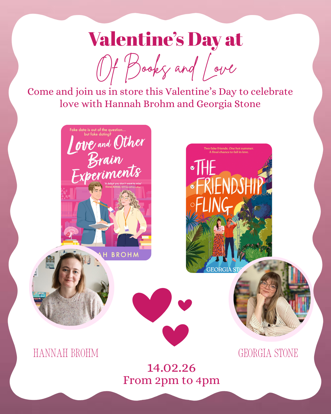 Valentine's Day Signing Event