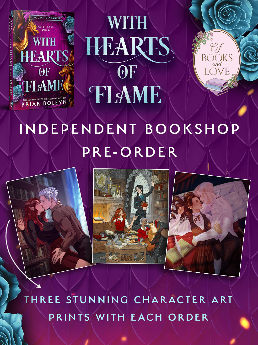 With Hearts Of Flame : pre-order