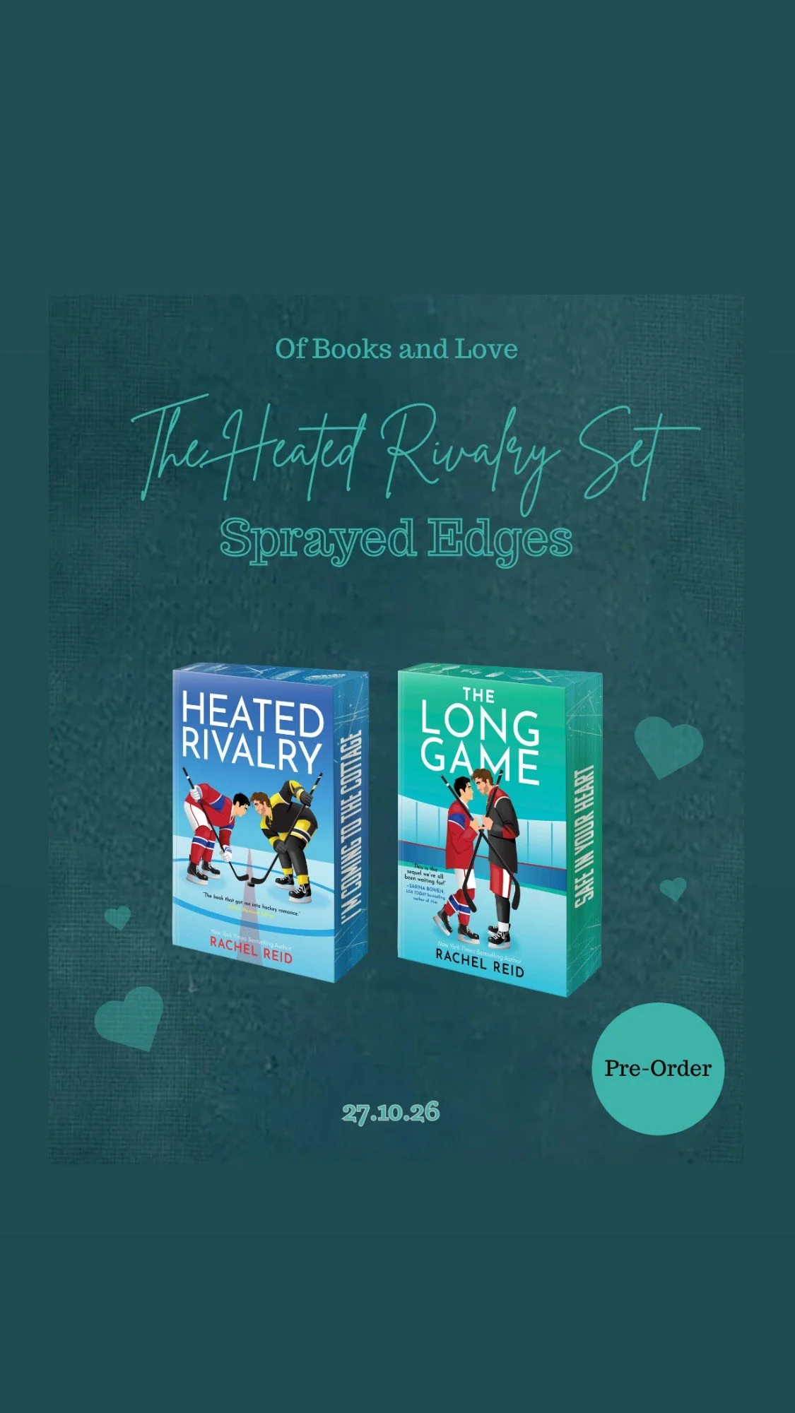 Pre-Order : Heated Rivalry Set