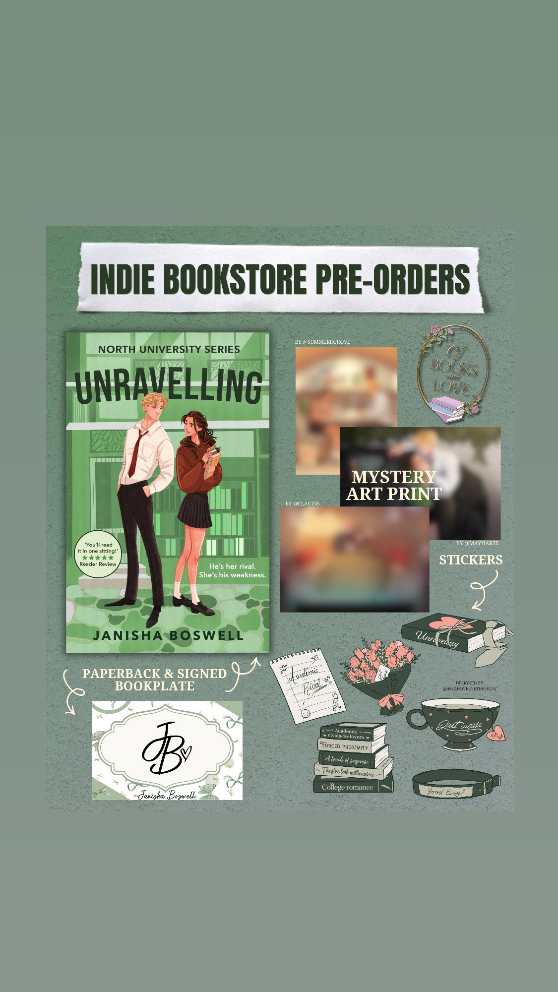 Pre-order : Unravelling