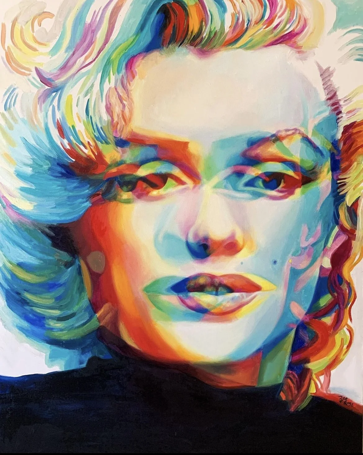  MARILYN 
36" x 48" 
2020
oil on canvas 
SOLD