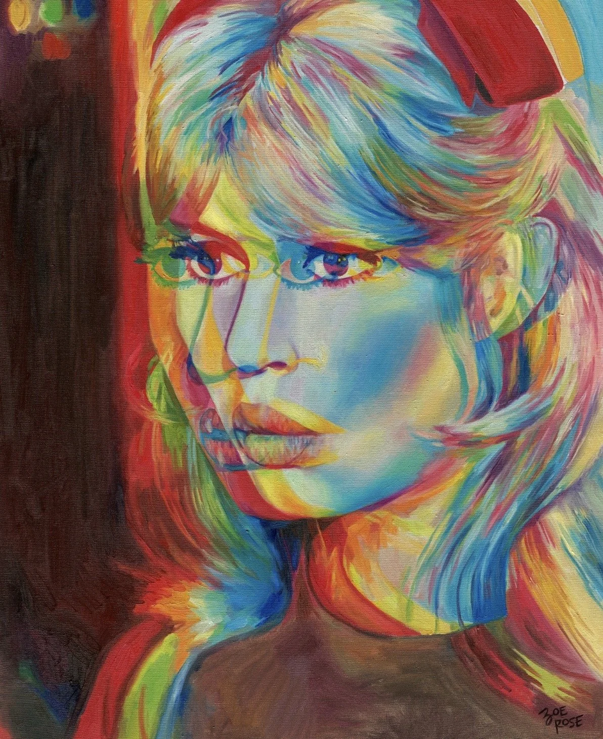  BARDOT 
36" x 48" 
2017
oil on canvas 
SOLD