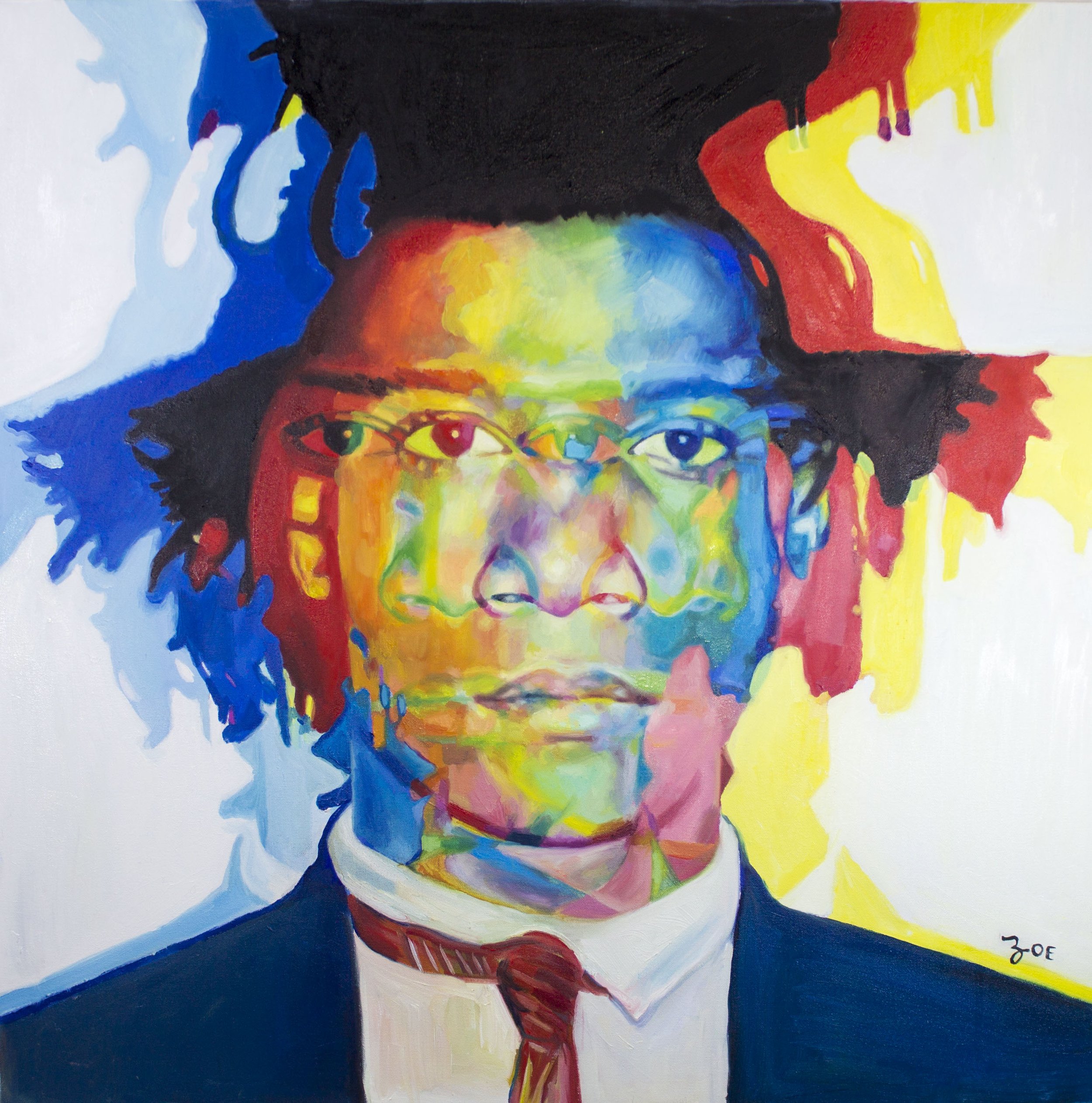  RADIANT CHILD 
36" x 36" 
2018
oil on canvas 
SOLD