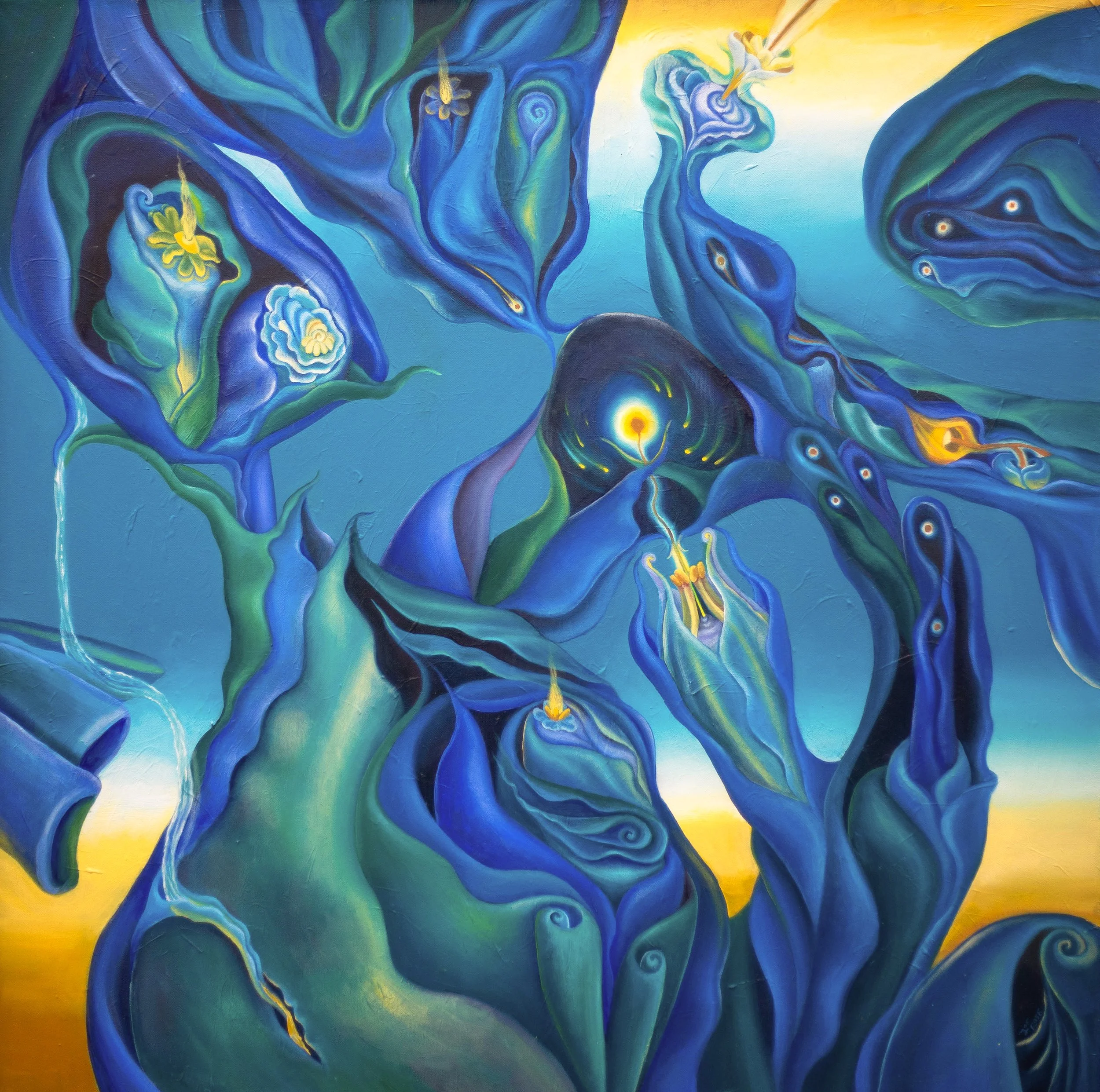  QUINTESSENCE 5 
36 x 36 in
2026
oil and acrylic on canvas
available for purchase