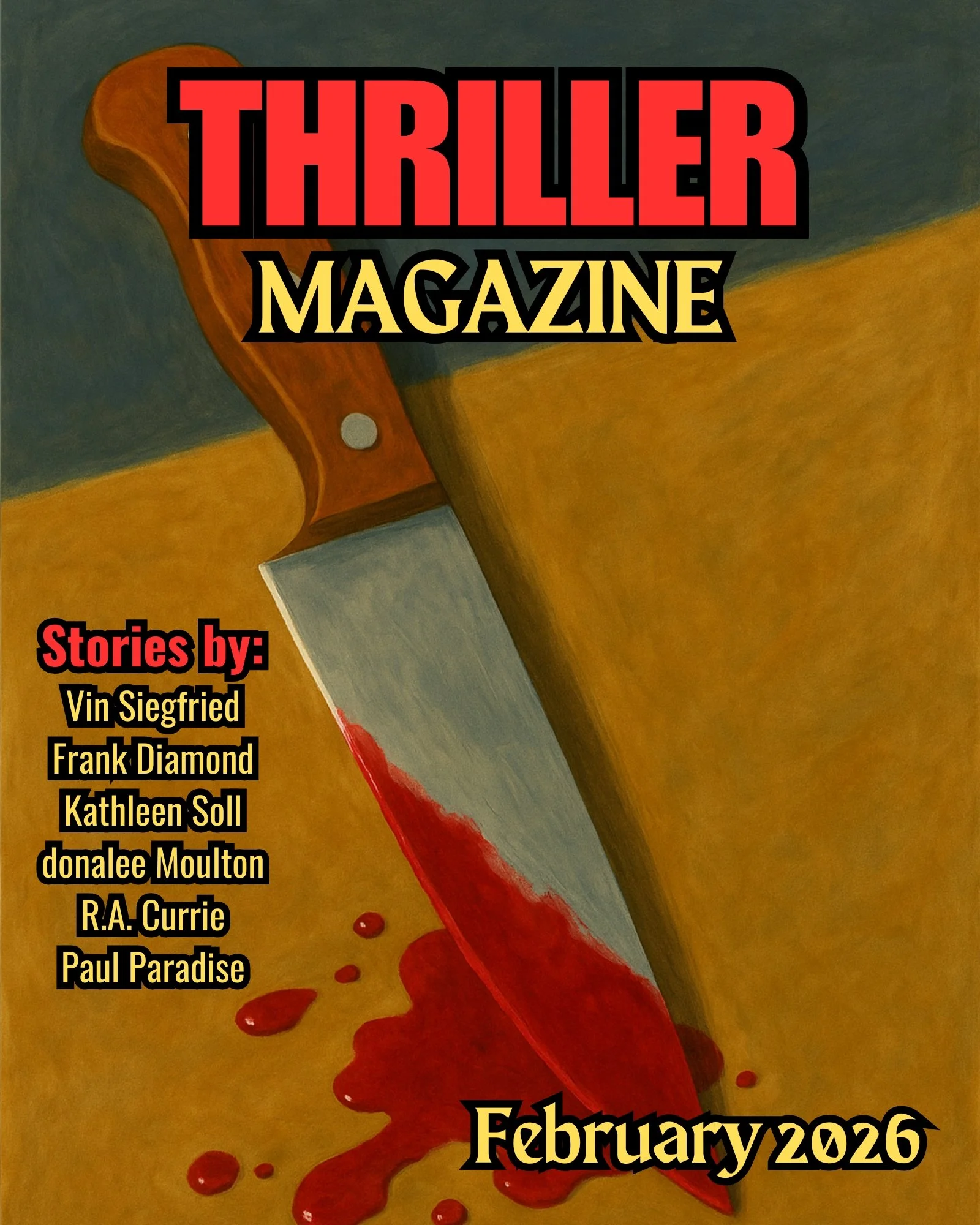 “Superposition” to be Published in Thriller Magazine!