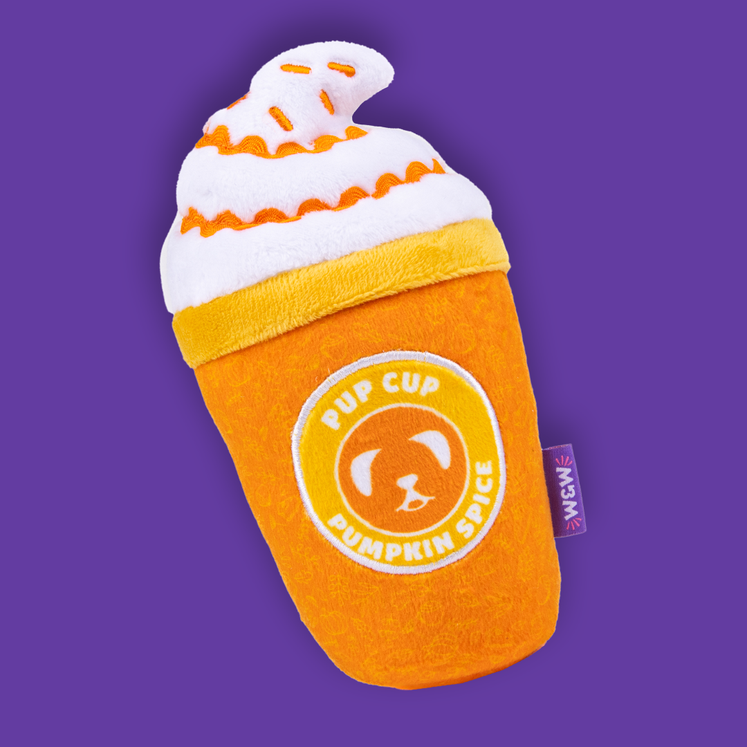 Woof & Whisker Pumpkin Spice Latte Dog Toy
CPG Product Development & Art Direction