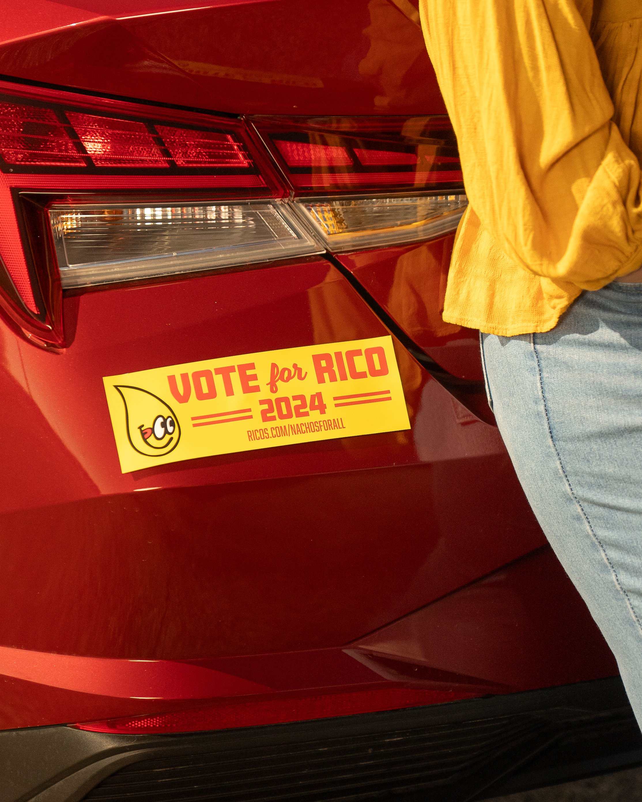 Rico's Vote For Rico Sticker
Merch Product Development & Art Direction