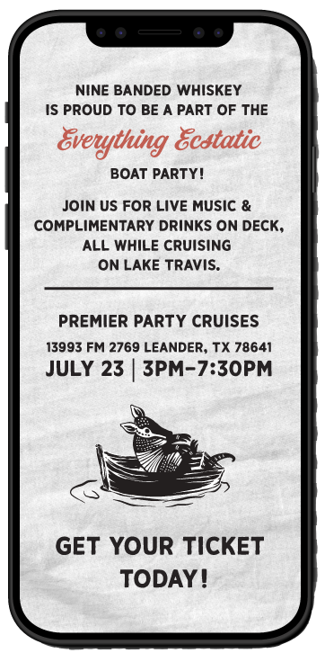 Nine Banded Whiskey Photoshoot
Art Direction & Social Media Content Creation