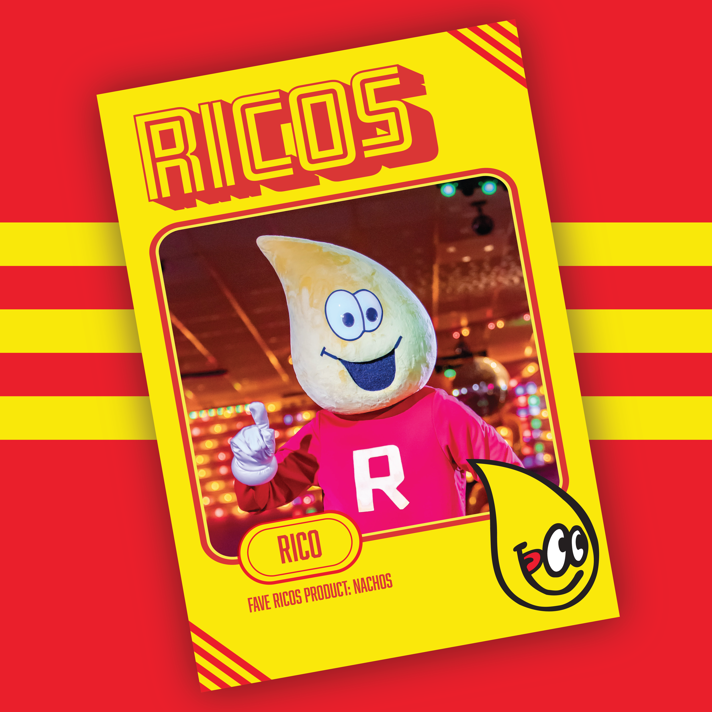 Rico's Baseball Card
Graphic Design & Art Direction