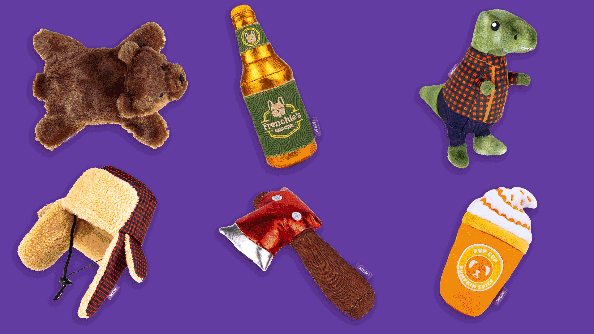 Woof & Whisker Fall Dog Toy Collection
CPG Product Development & Art Direction