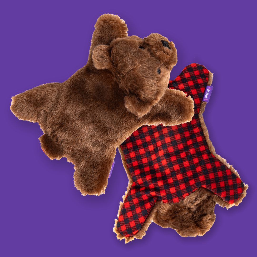 Woof & Whisker Bear Dog Toy
CPG Product Development & Art Direction