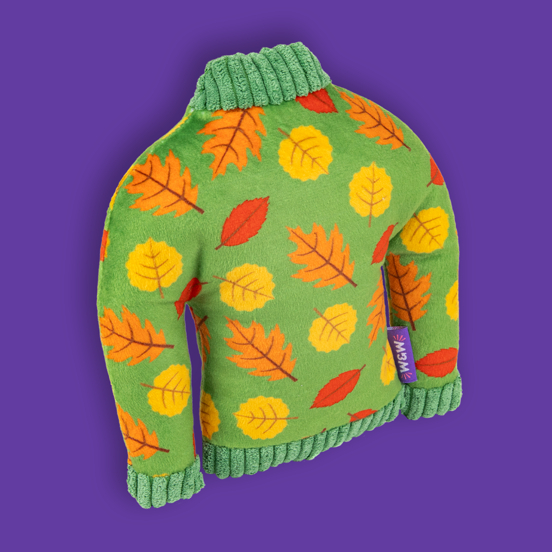 Woof & Whisker Fall Sweater Dog Toy
CPG Product Development & Art Direction