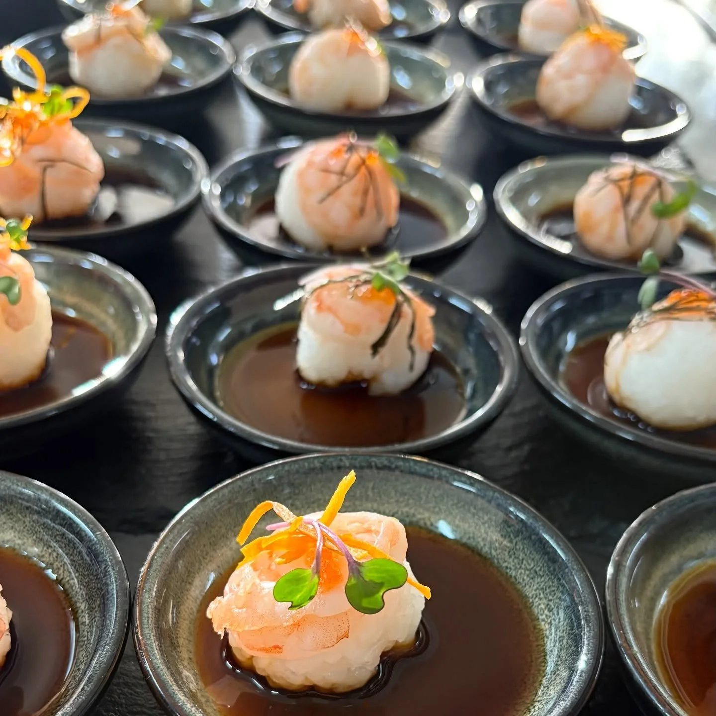 Gunkan de camarones.