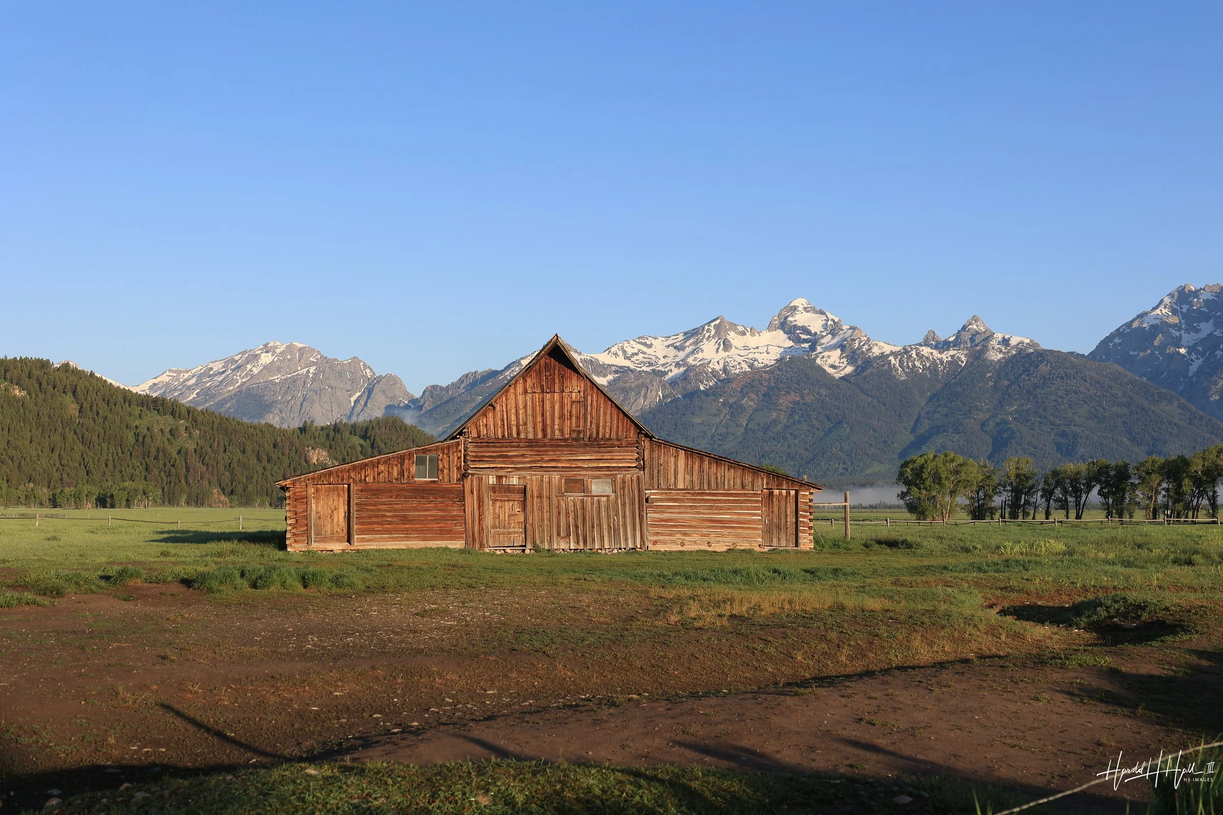 Morning at the Tetons