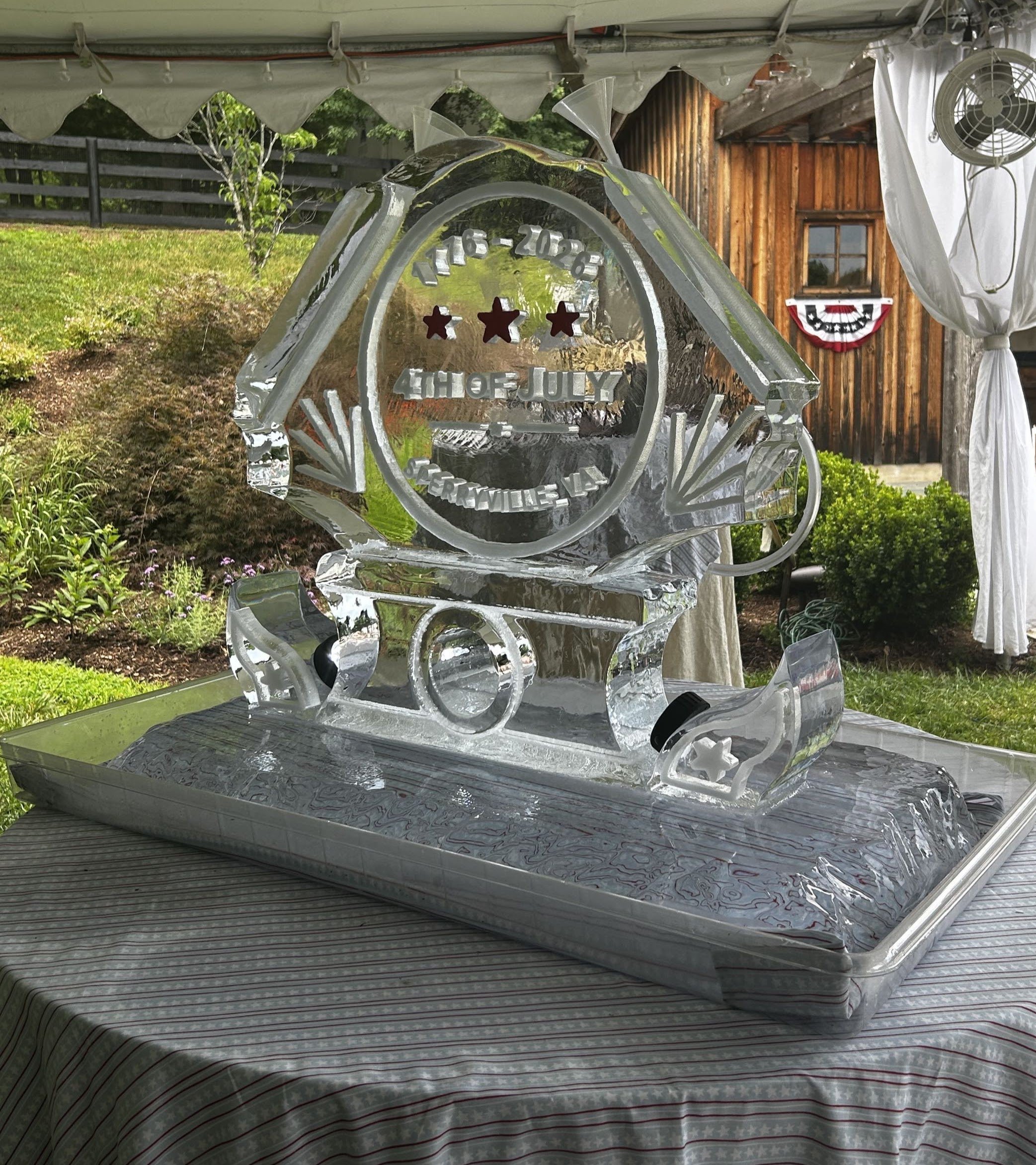 4th of July Ice Luge Virginia DC