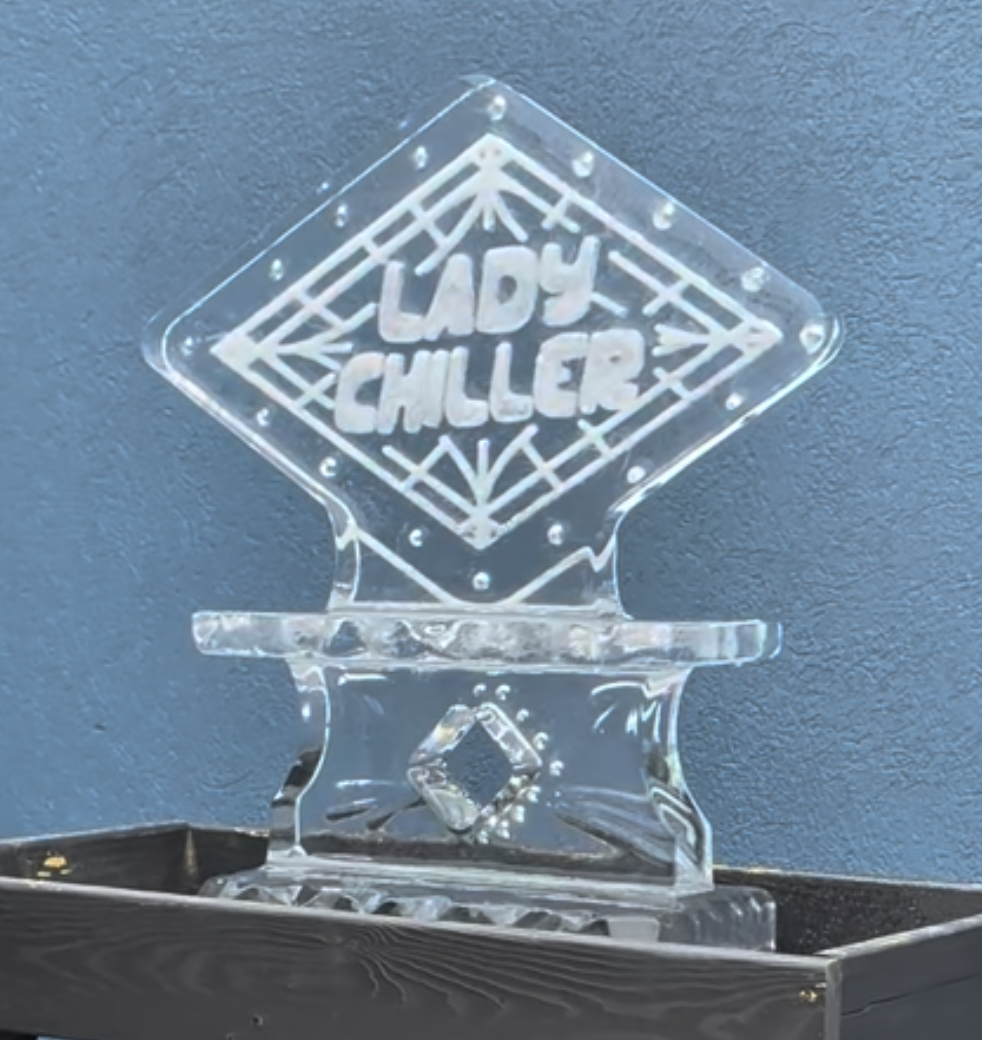 Lady Chiller DC Ice Sculptures Richmond