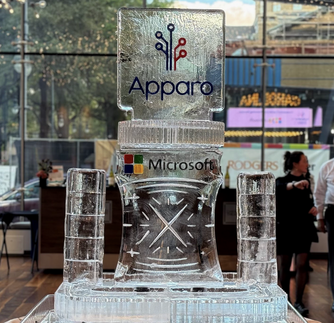 VA Beach Ice Art