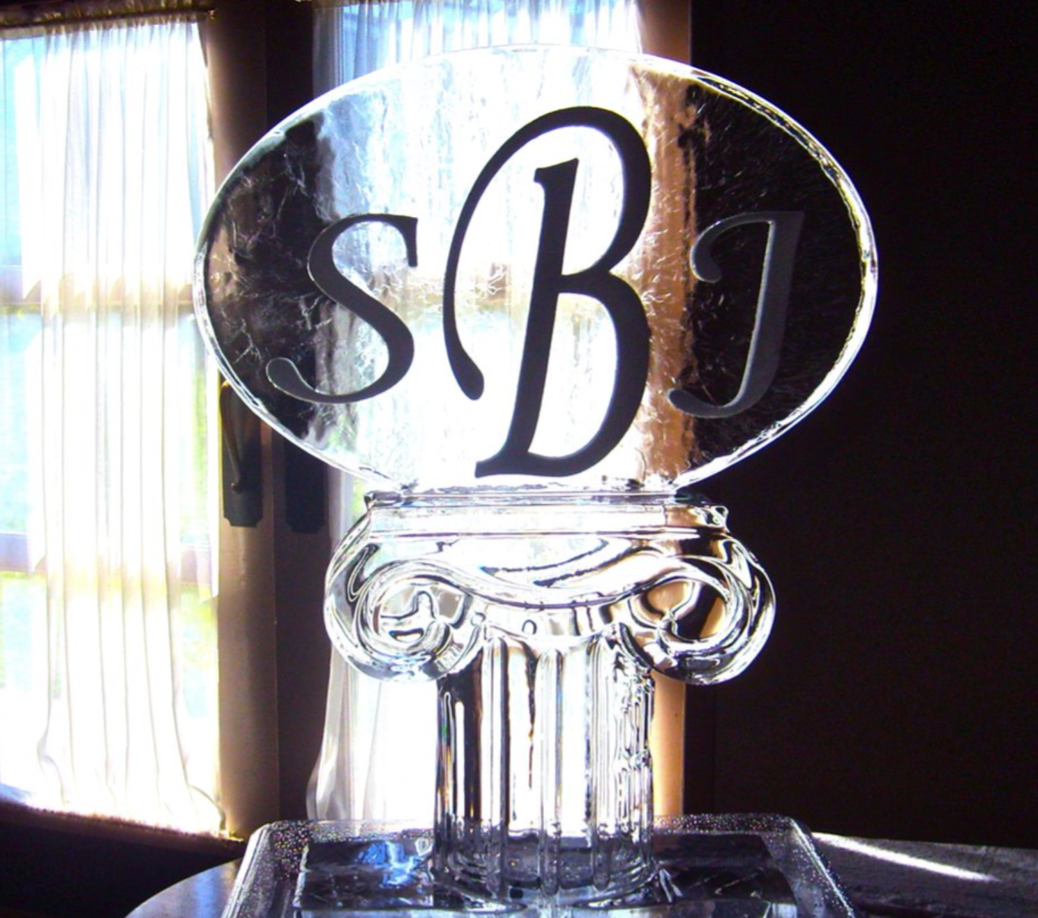 Richmond Wedding Ice Sculpture