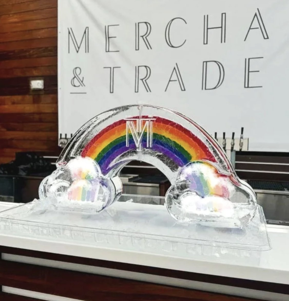Gay Ice Sculpture