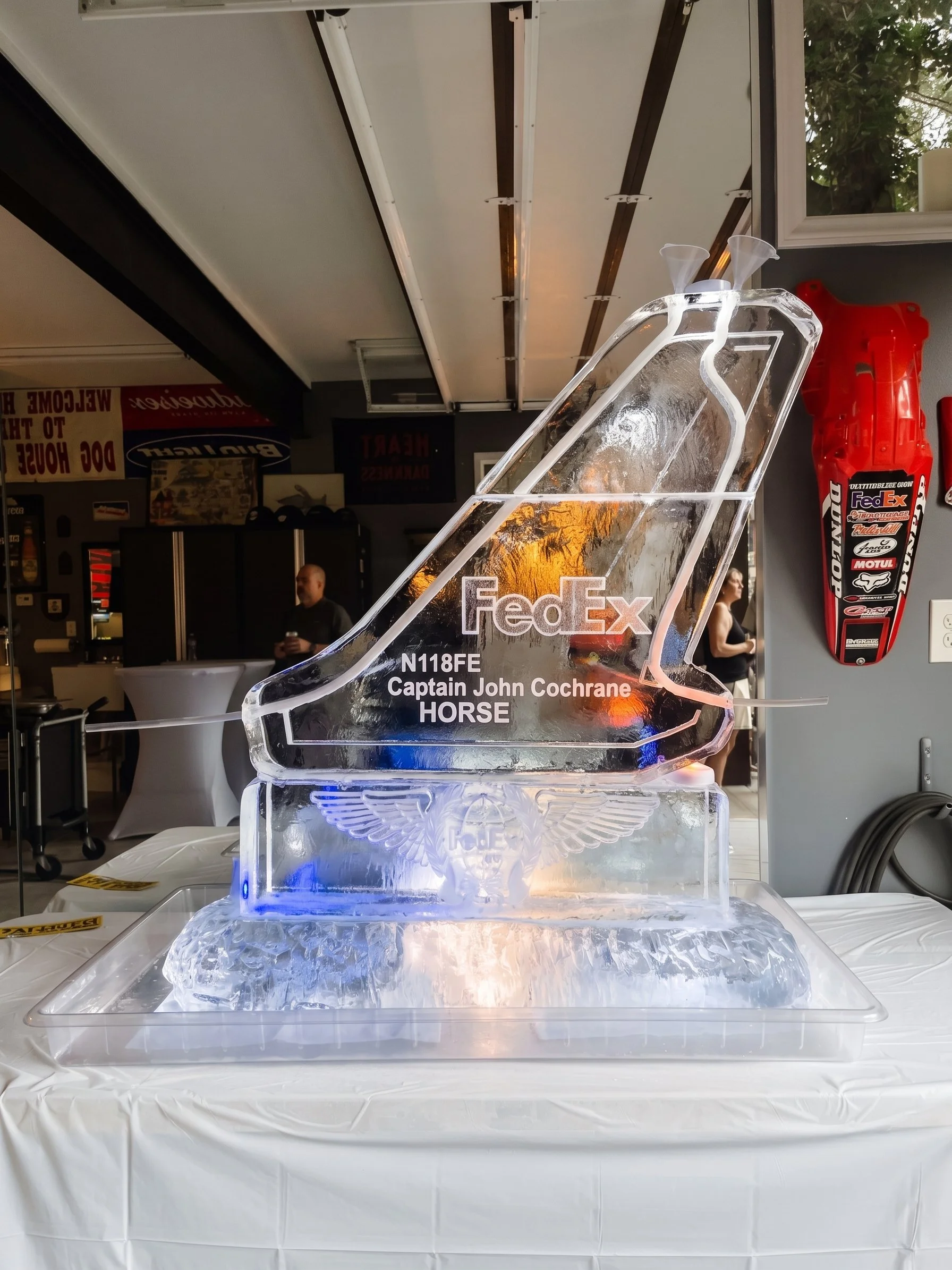 Airplane Tail Ice Luge