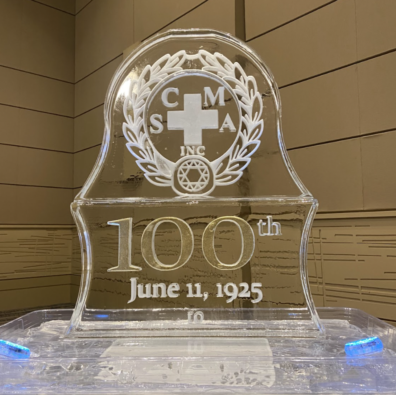 Christian Ice Sculpture