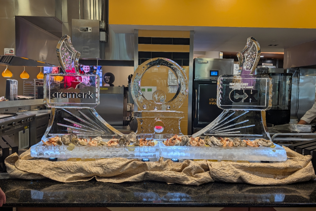 VA Beach Ice Sculpture