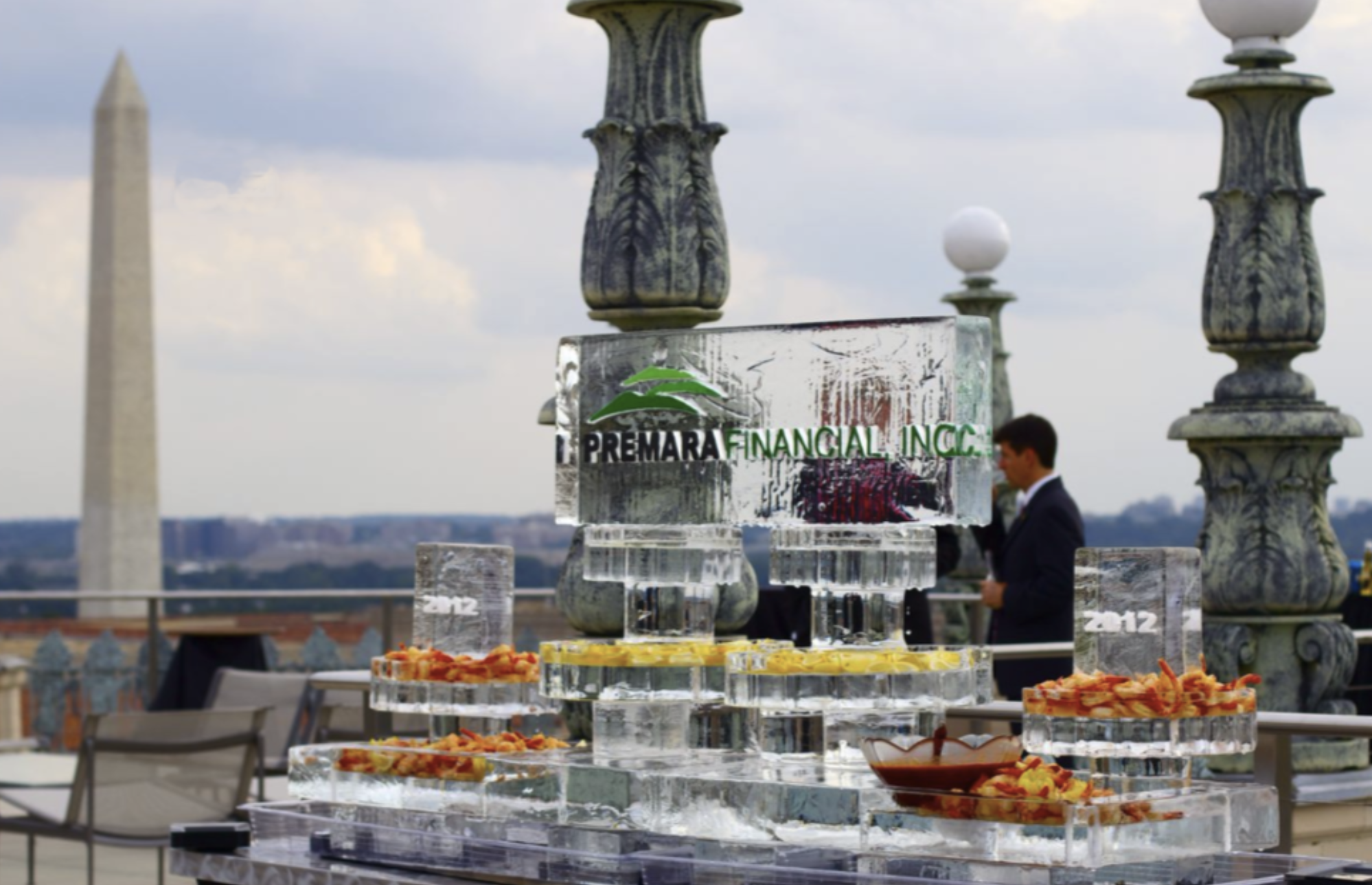 Washington DC Ice Sculpture